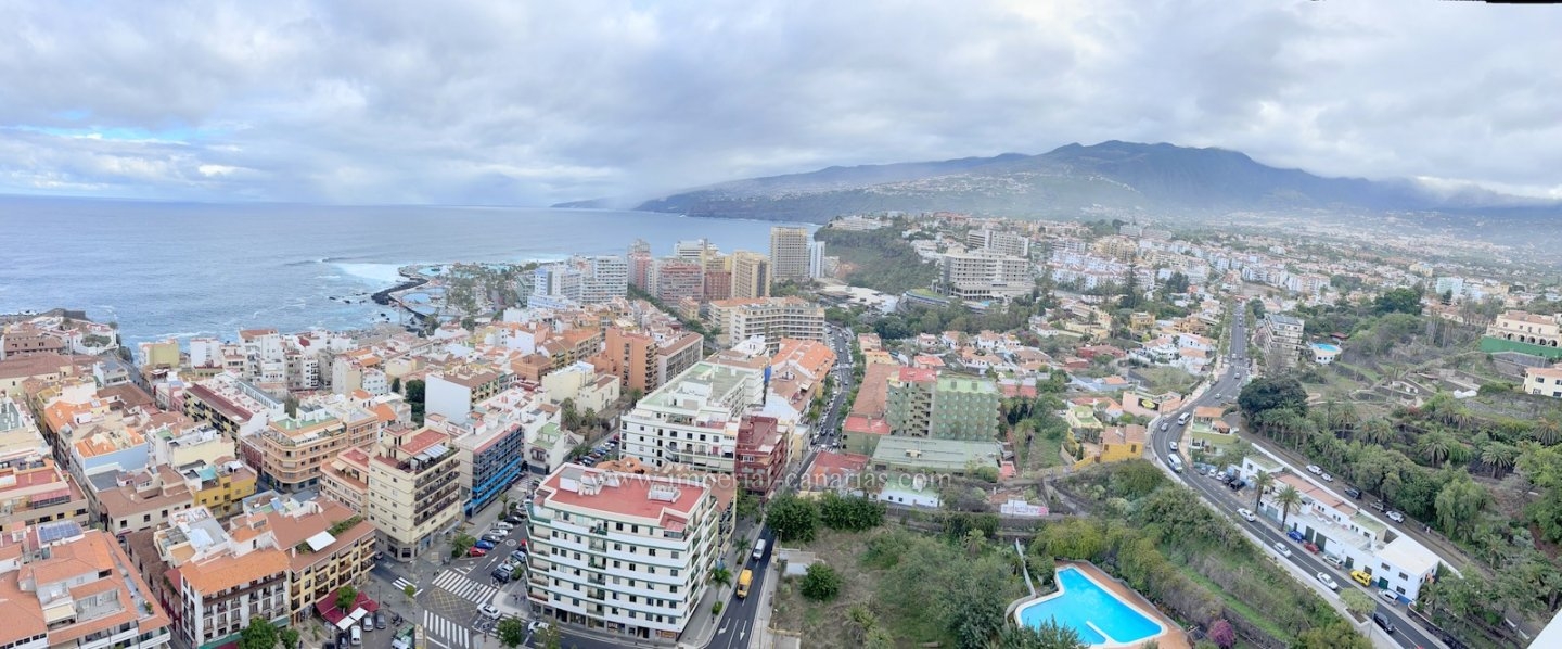  Beeindruckendes Penthouse im Zentrum von Puerto de la Cruz mit bester Aussicht.  